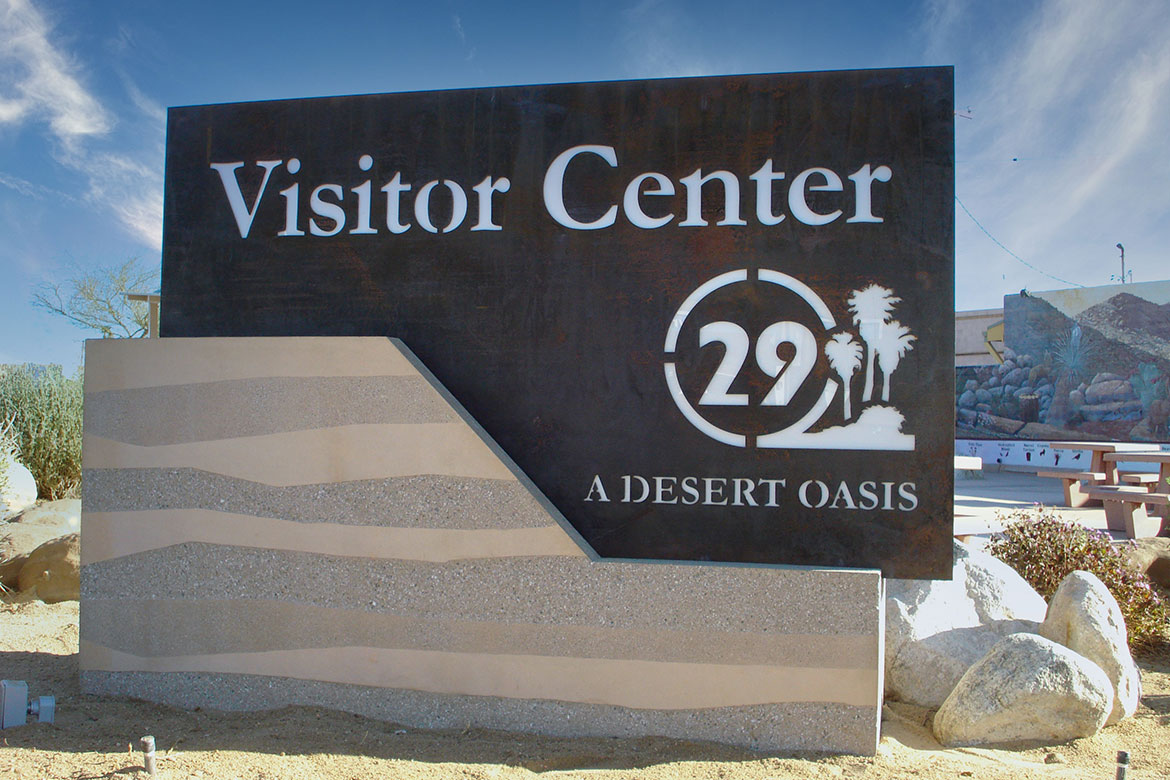 A Desert Oasis Visitor Center