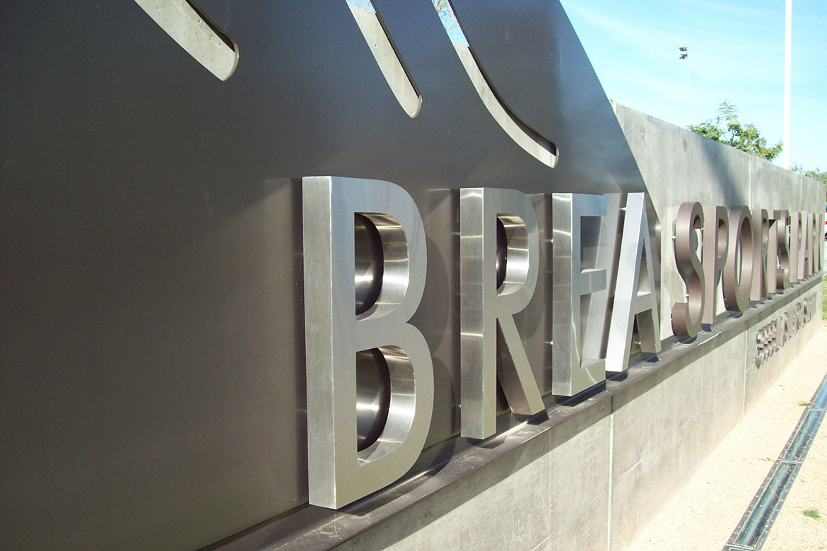 Brea Sports Park Monument Sign
